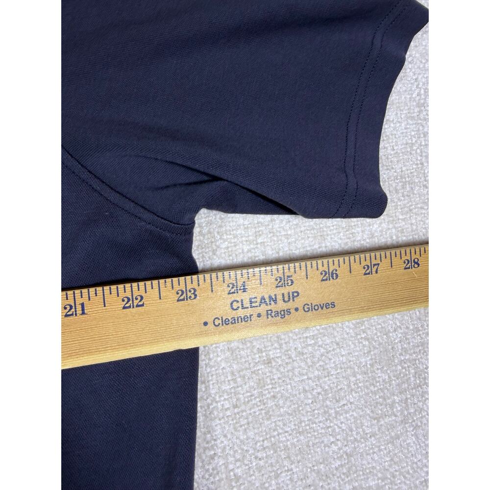 Rye 51 Mens 2XL Blue Knit Button Front Short Sleeve Shirt Casual Stretch Fit - Picture 5 of 7